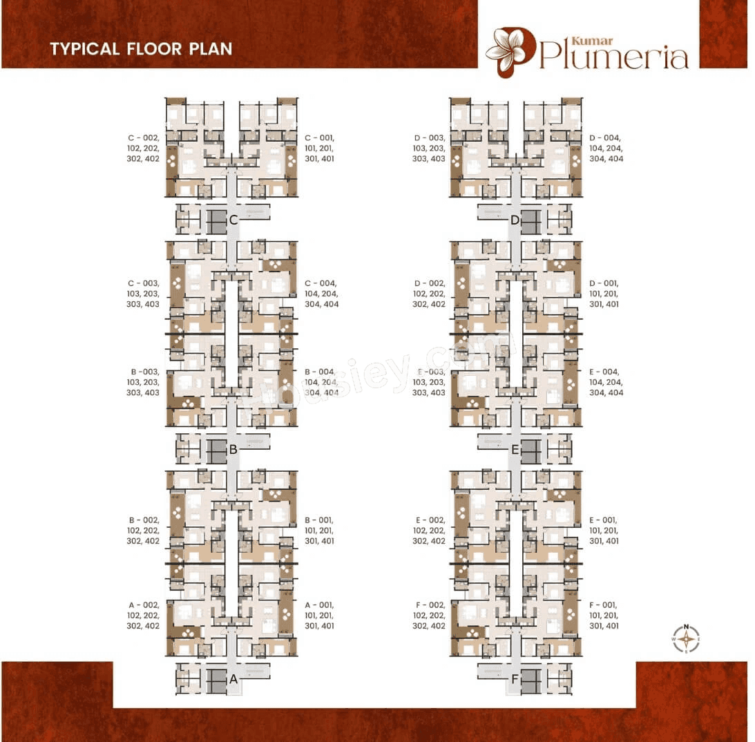 Kumar Plumeria Floor Plan