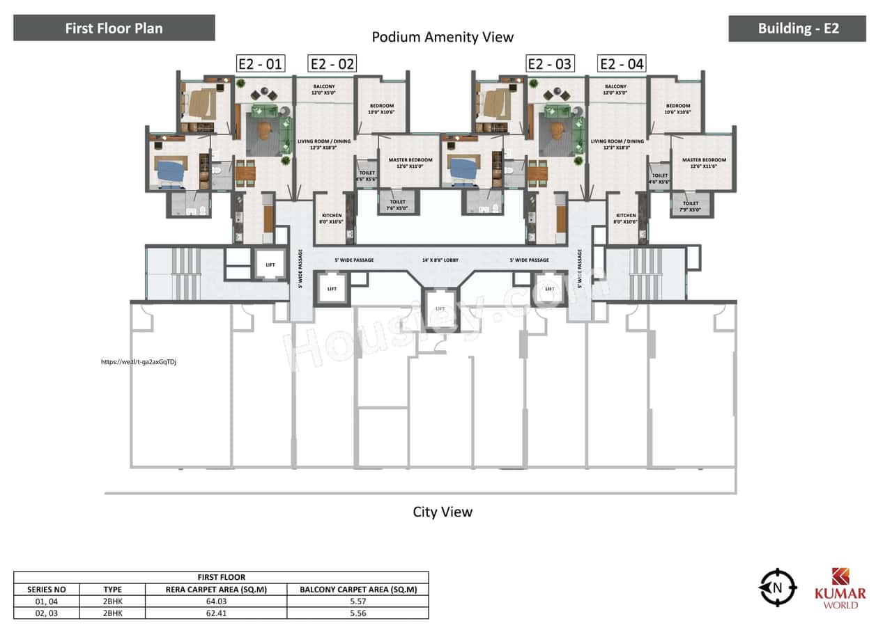 Kumar Primeview Floor plan 5