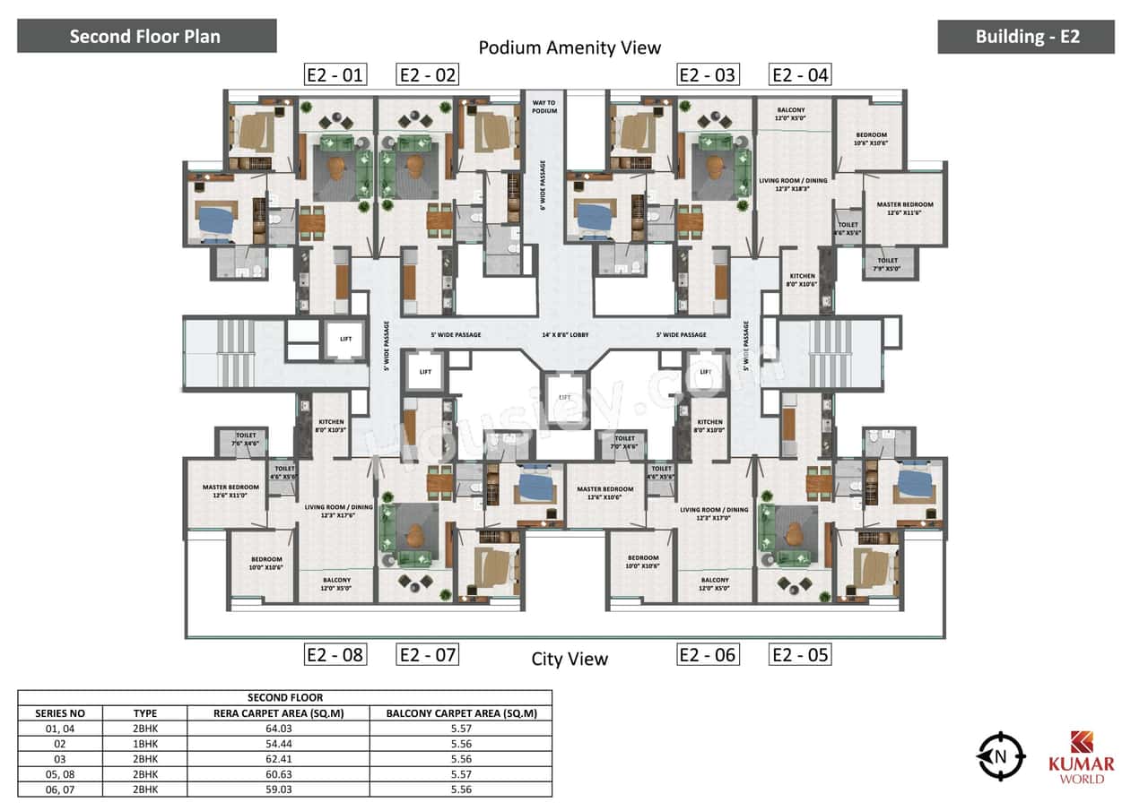 Kumar Primeview Floor plan 6