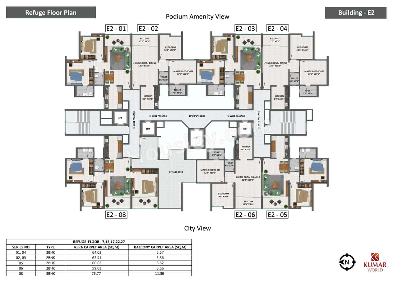Kumar Primeview Floor plan 7