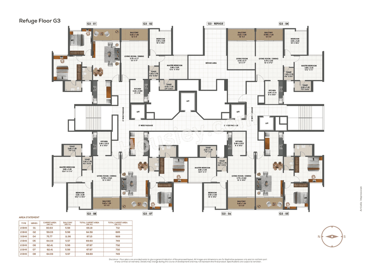 Kumar Primeview Floor plan 13