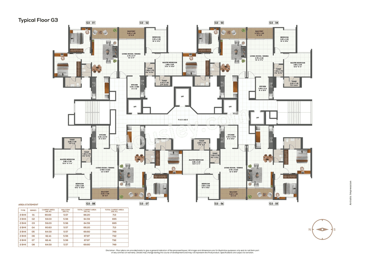 Kumar Primeview Floor plan 14