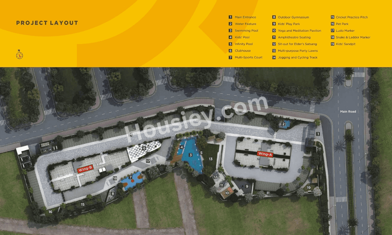 Kumar Prospera Hennur Master Plan