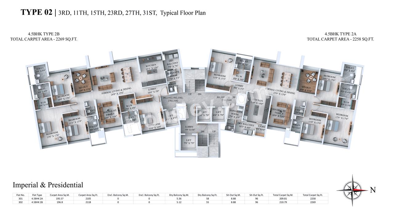 Kundan Arvaana Floor plan 1