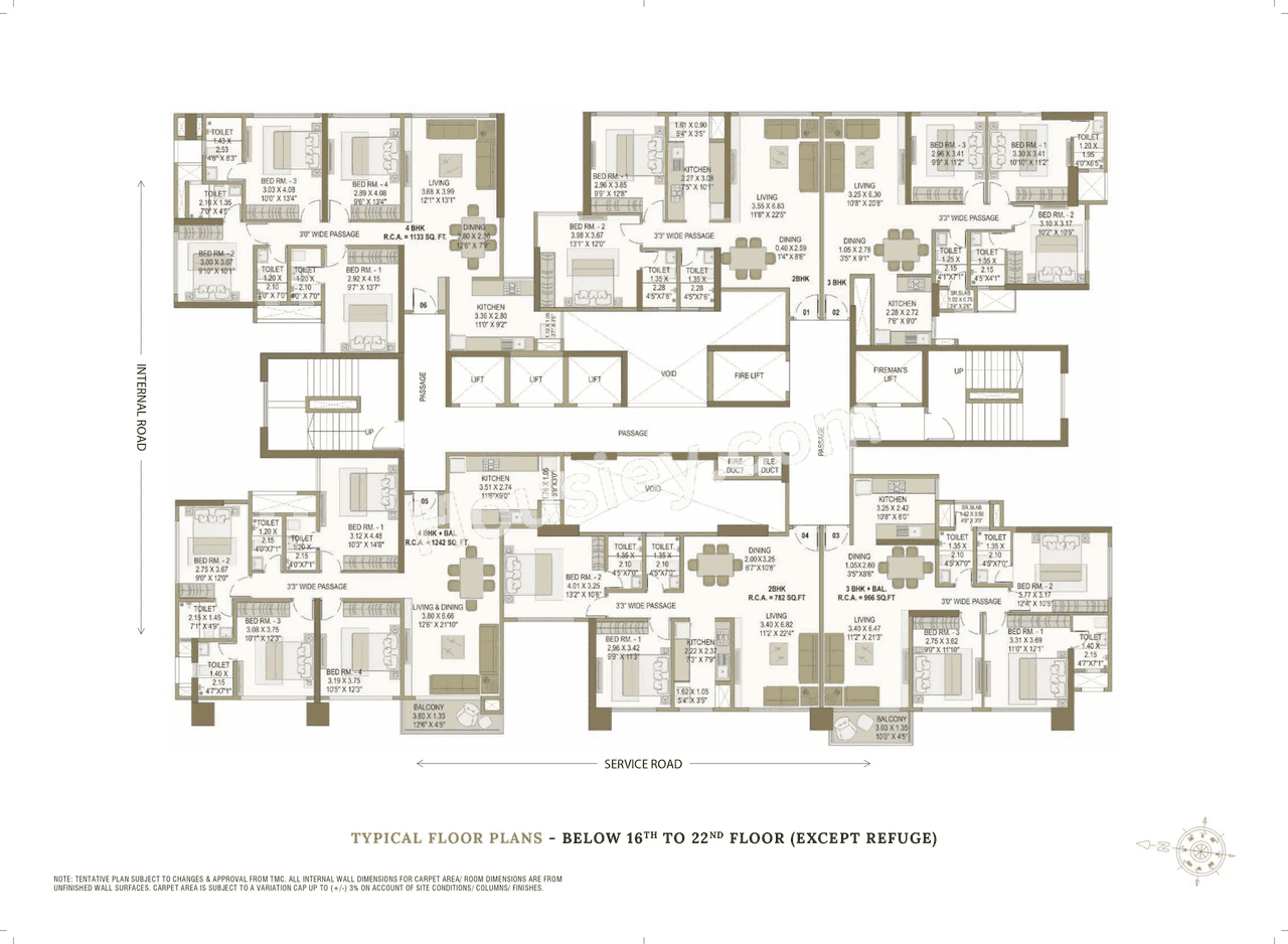 Lakhani Empire Dynasty Floor plan 2