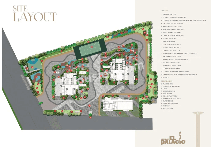 Lansum El Palacio Master Plan