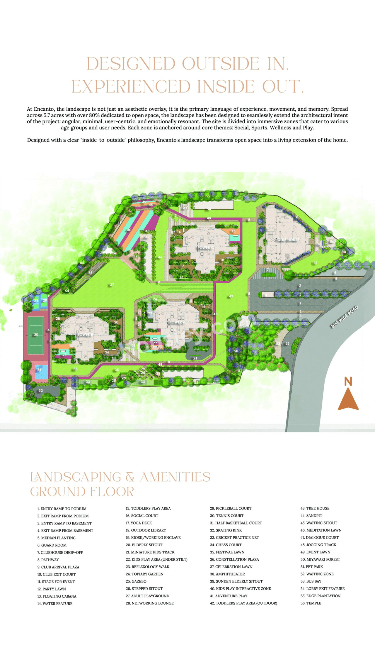 Lansum Encanto Floor plan 1