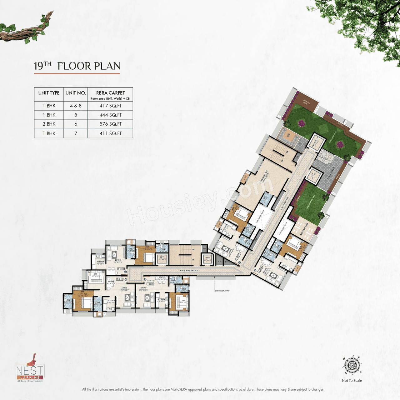 Larkins Nest Floor plan 3