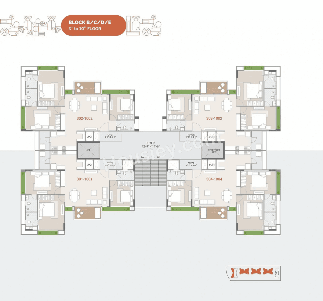 Laxmi Azzaro Floor plan 2