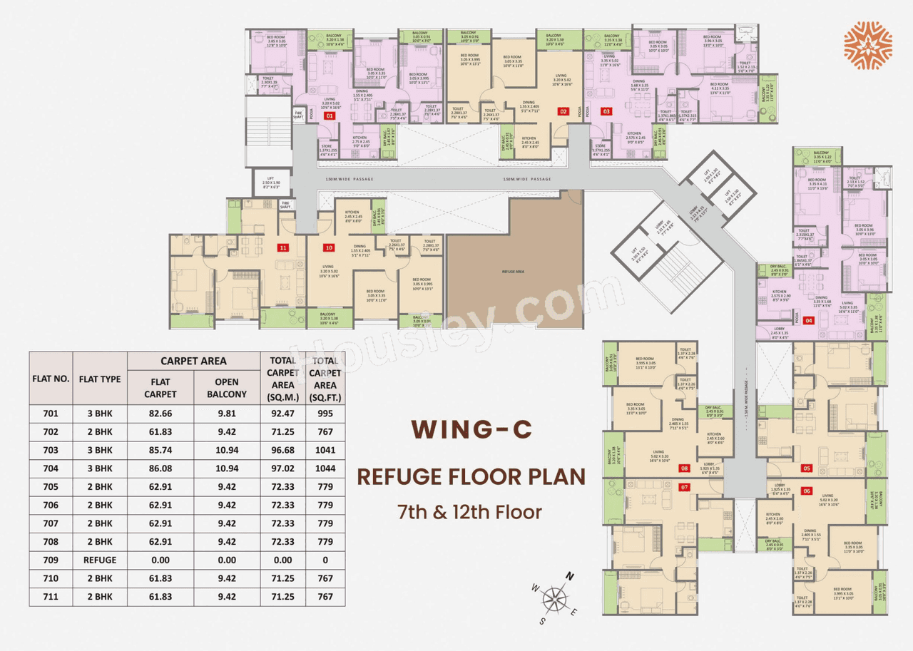 Legend Aaradhyam Floor plan 3