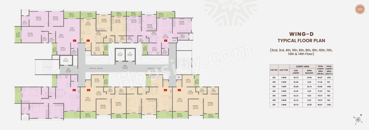 Legend Aaradhyam Floor plan 7