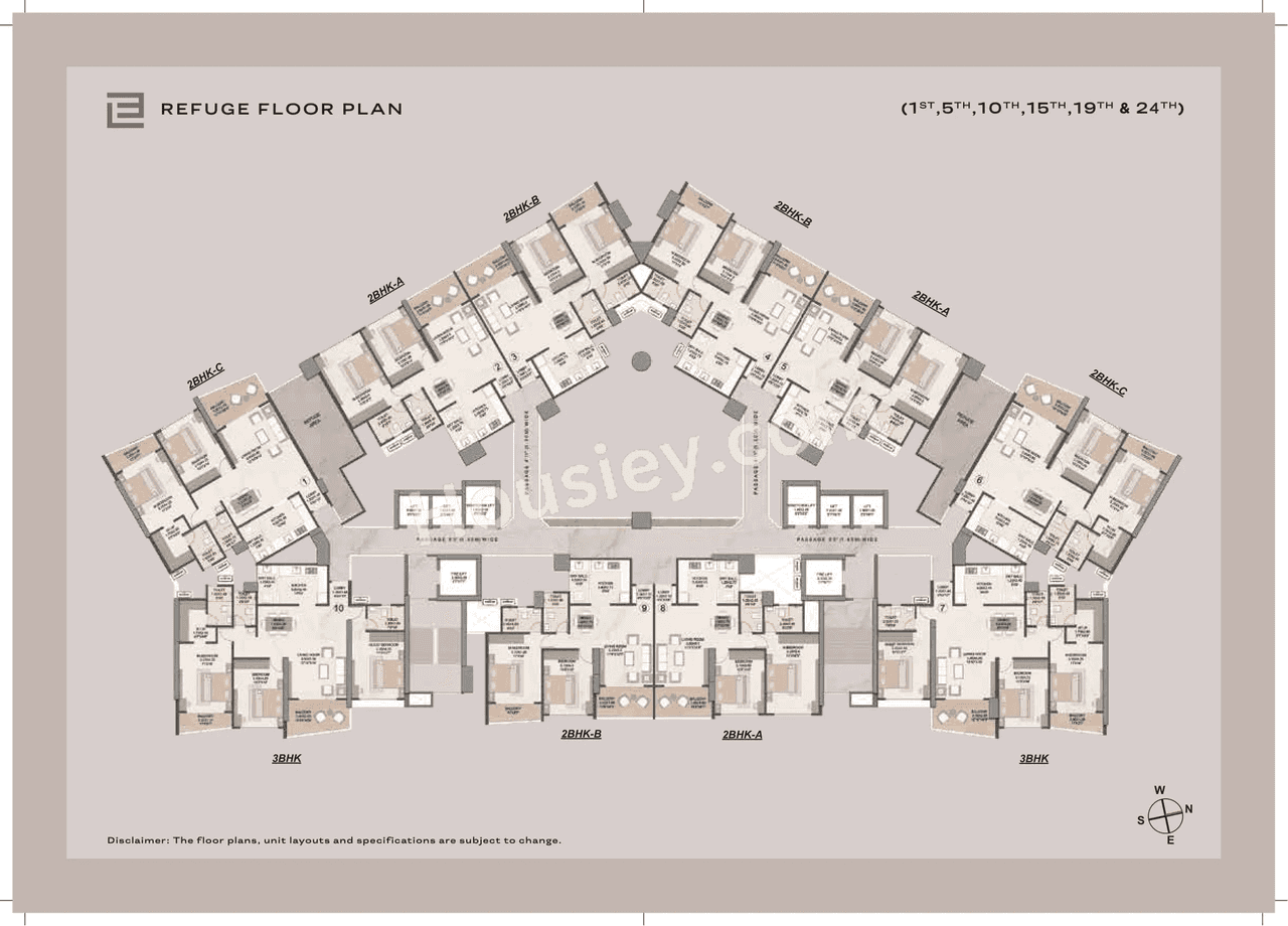 Livience Unione Floor plan 1