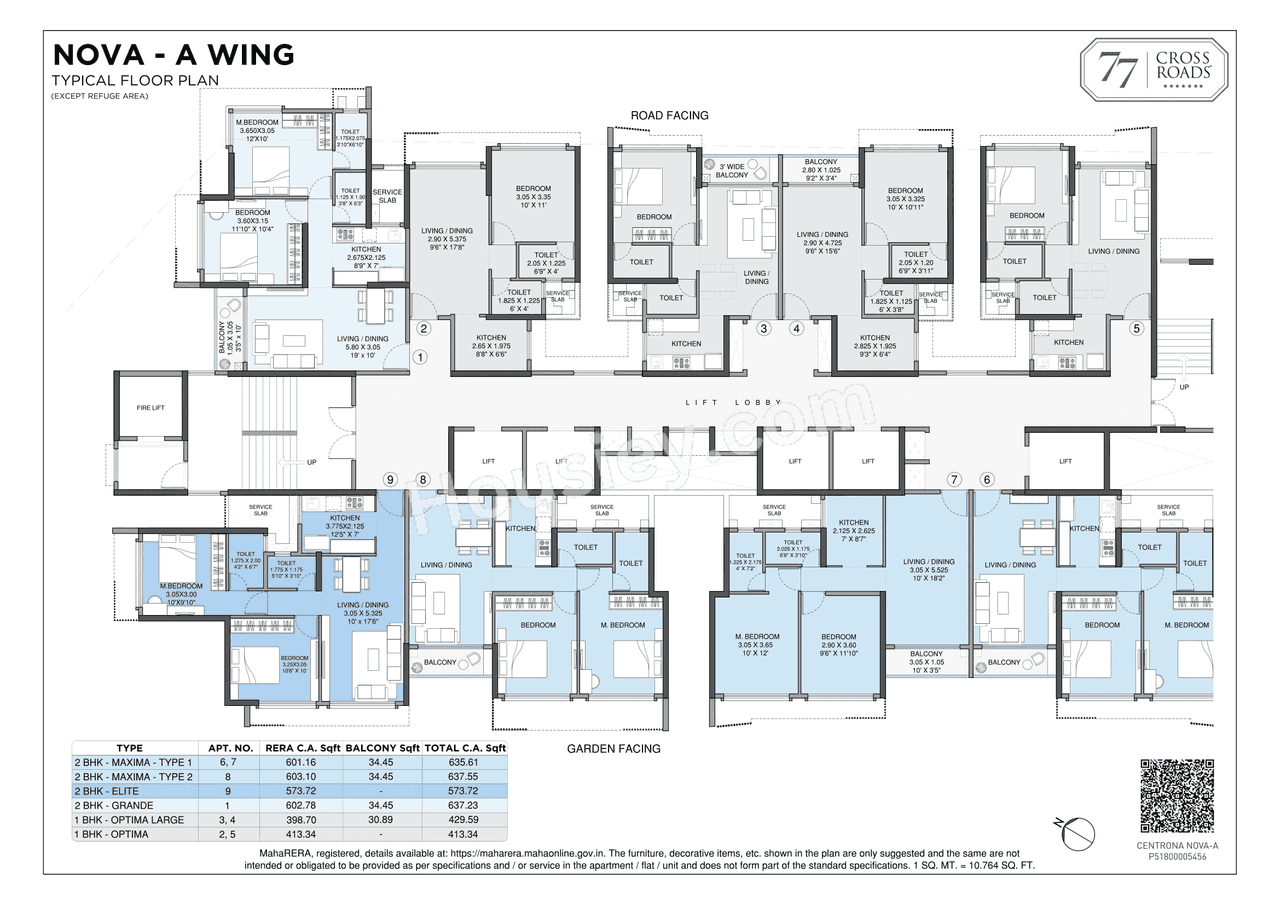 L&T 77 Crossroads Floor plan 3