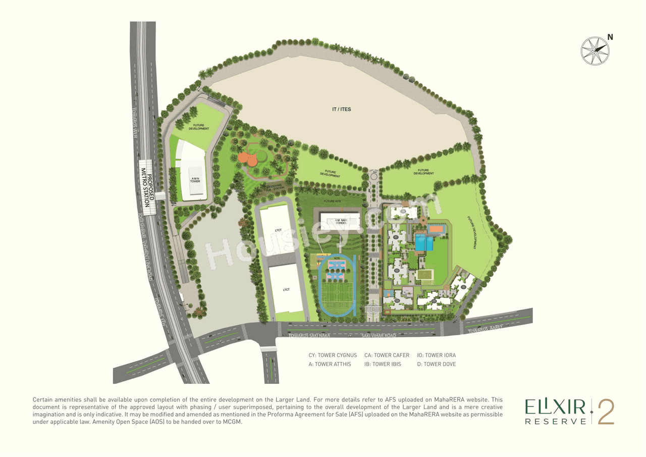 L&T Elixir Reserve Master Plan