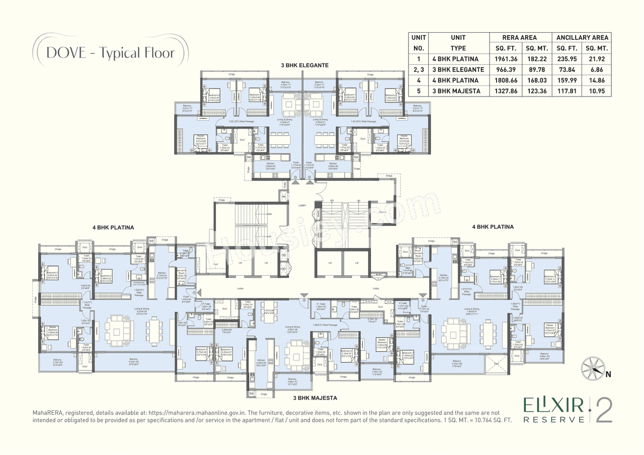 L&T Elixir Reserve Floor plan 2