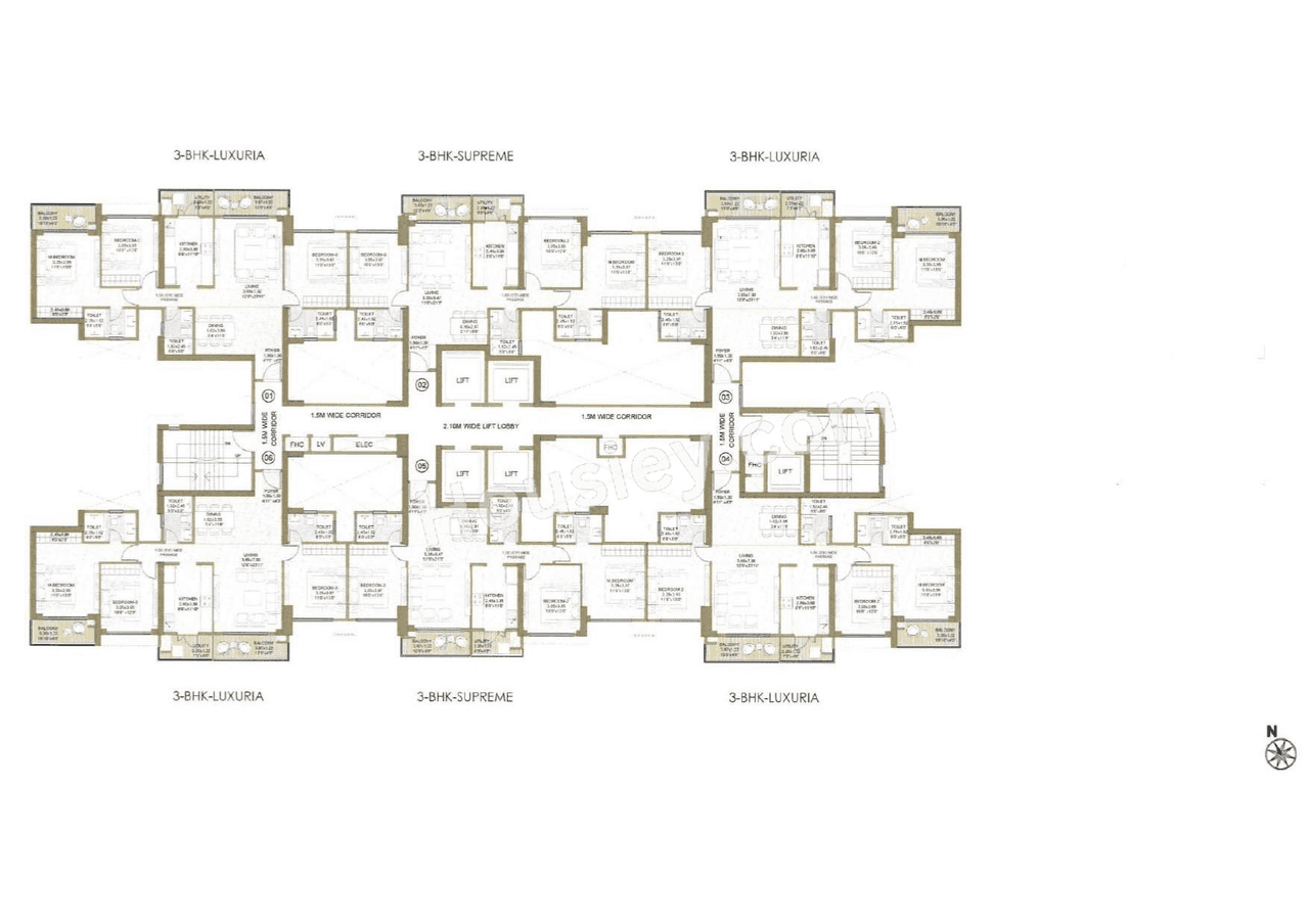 L&T Realty Panvel Launch Floor plan 2