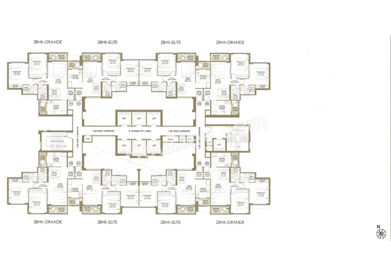 L&T Realty Panvel Launch Floor plan 3