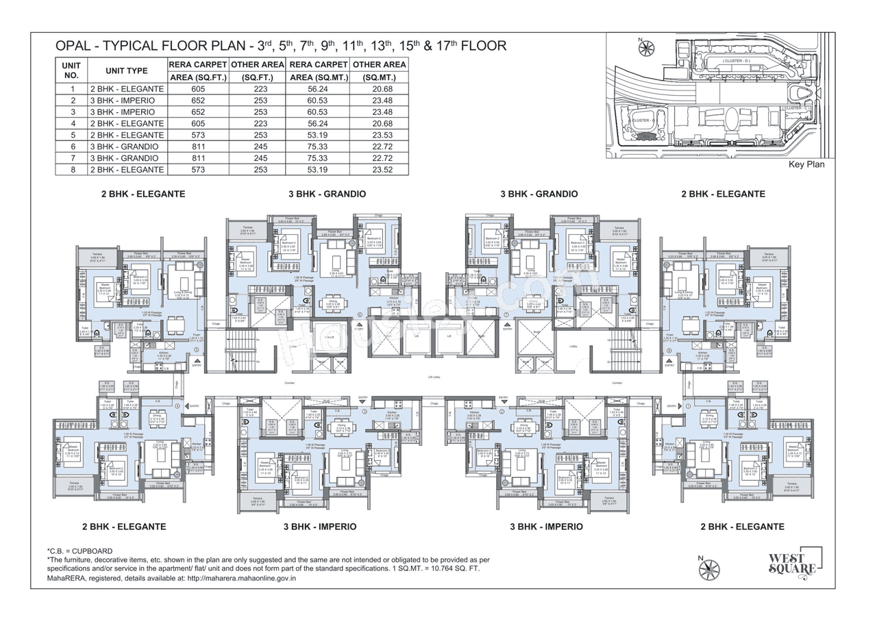 L&T West Square Floor plan 3