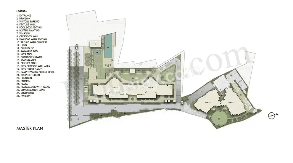 Lodha Bellagio Master Plan