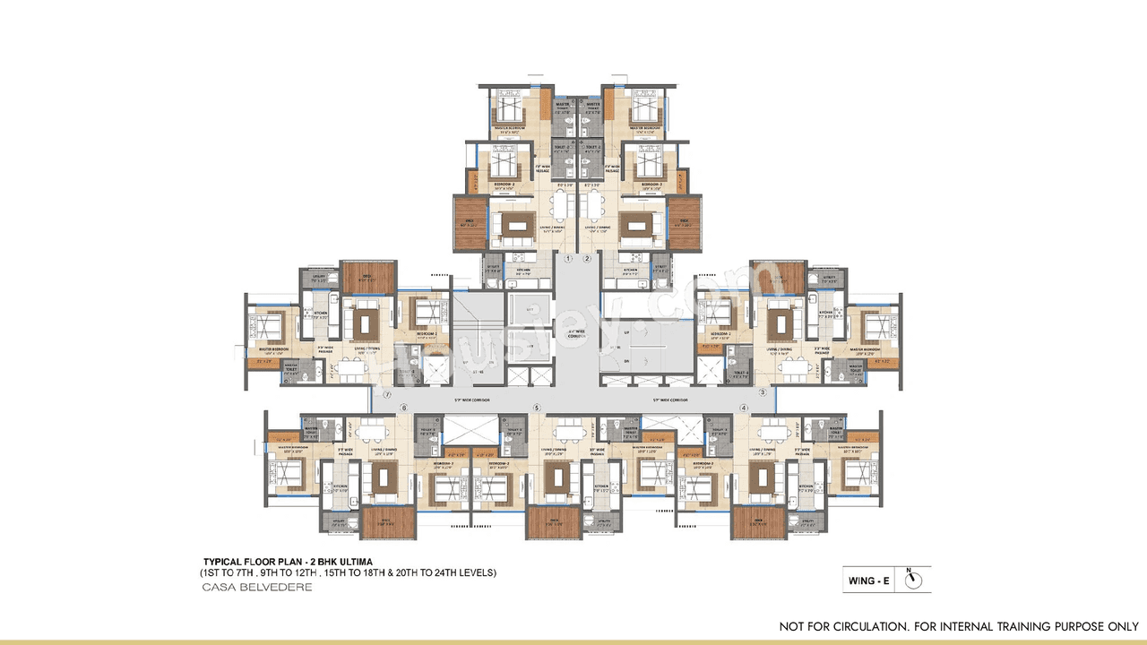 Lodha Casa Belvedere Floor plan 1