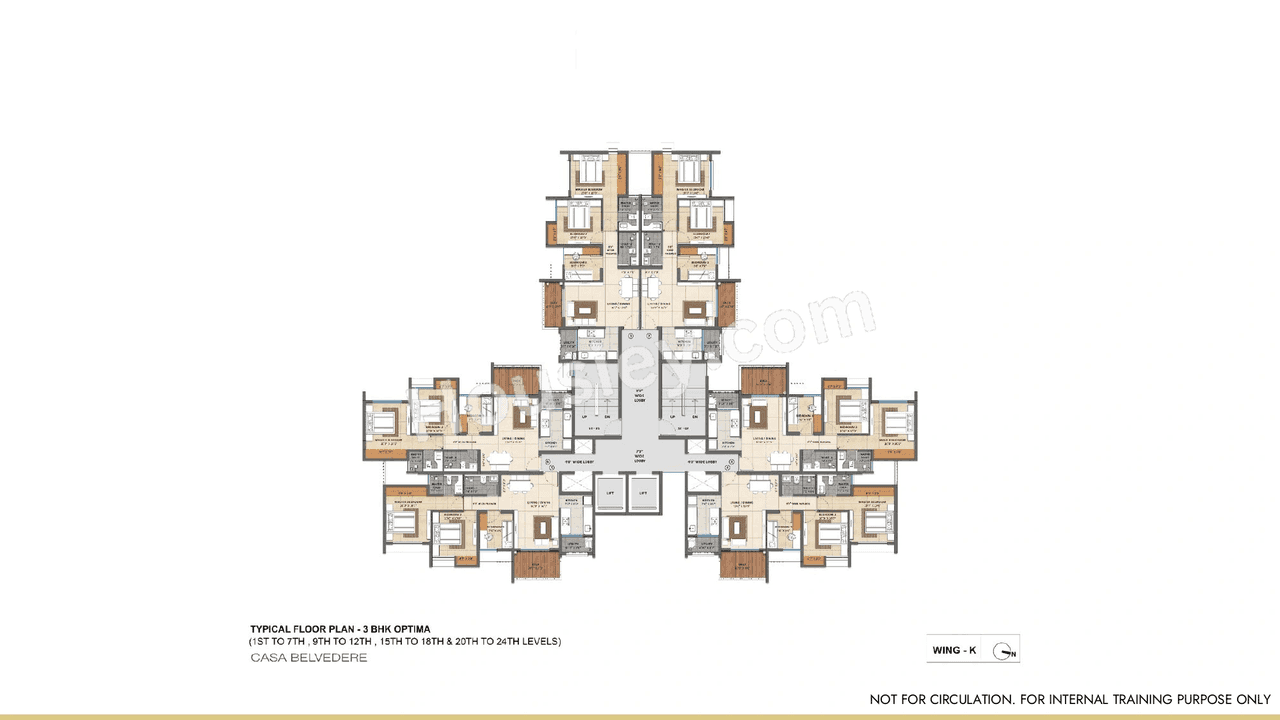 Lodha Casa Belvedere Floor plan 3