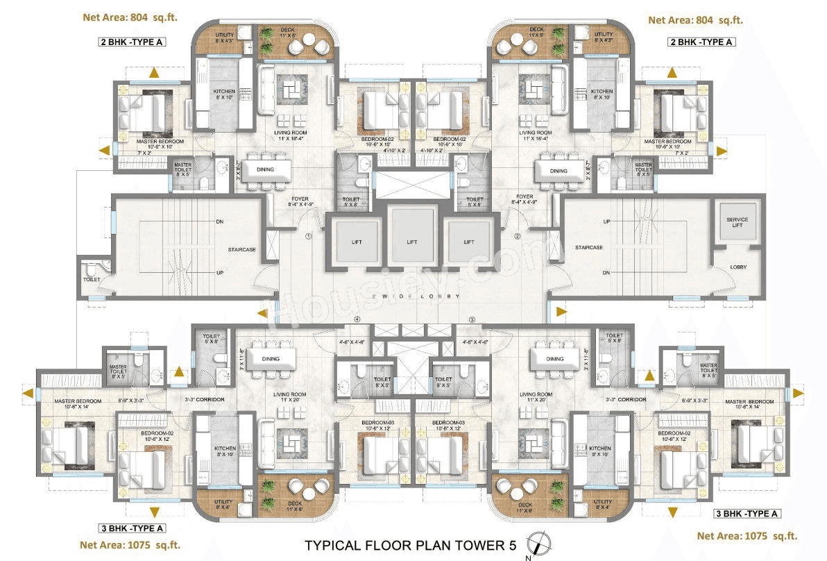 Lodha Corinthia Floor plan 7