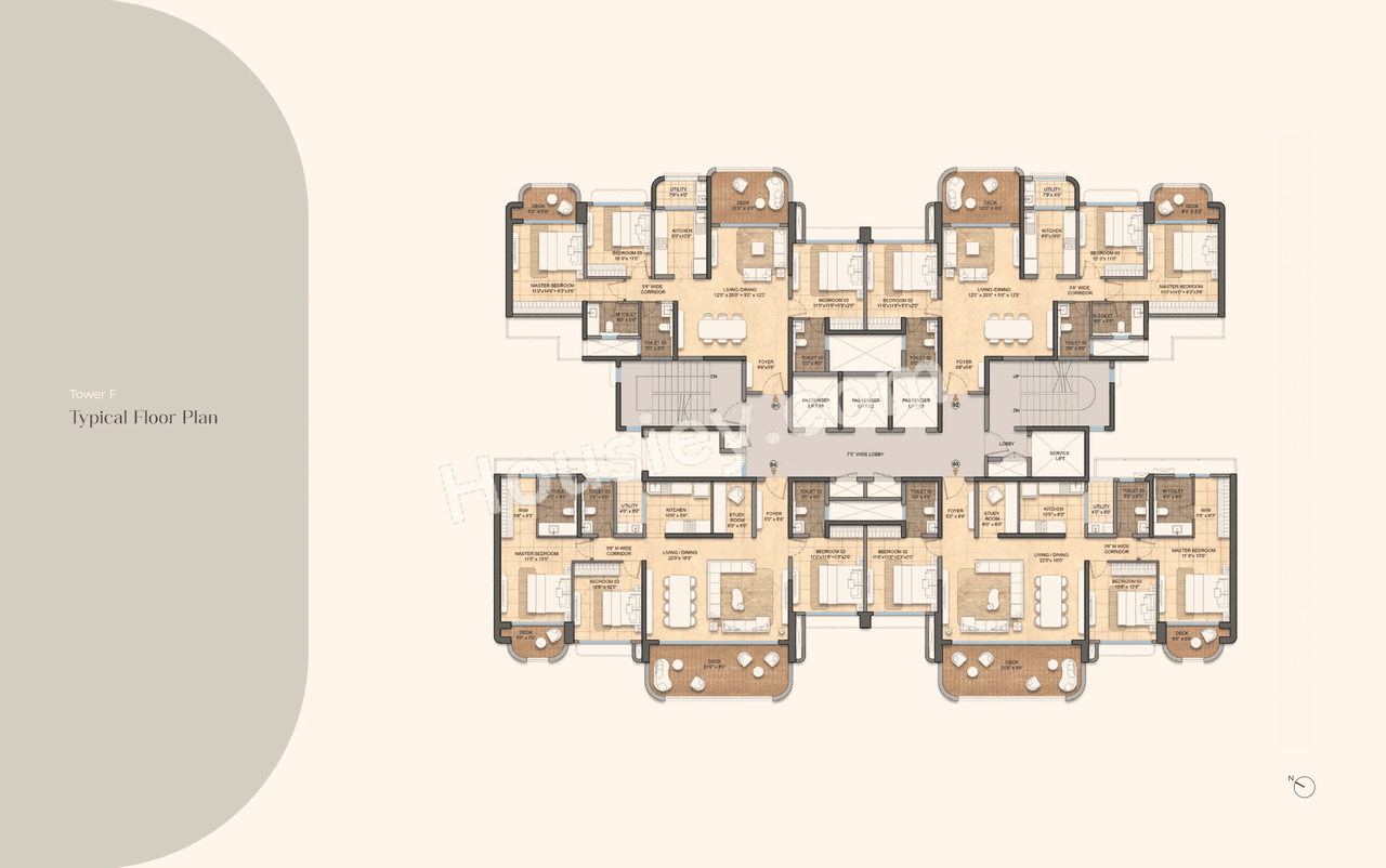 Lodha Elanza Floor plan 6
