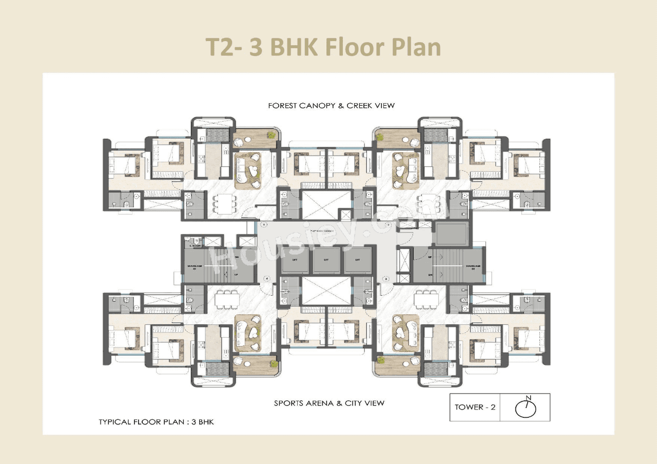 Lodha Premium Kolshet Floor plan 1