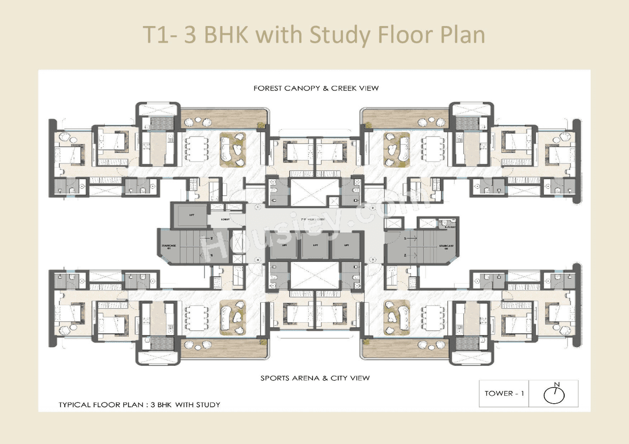 Lodha Premium Kolshet Floor plan 2