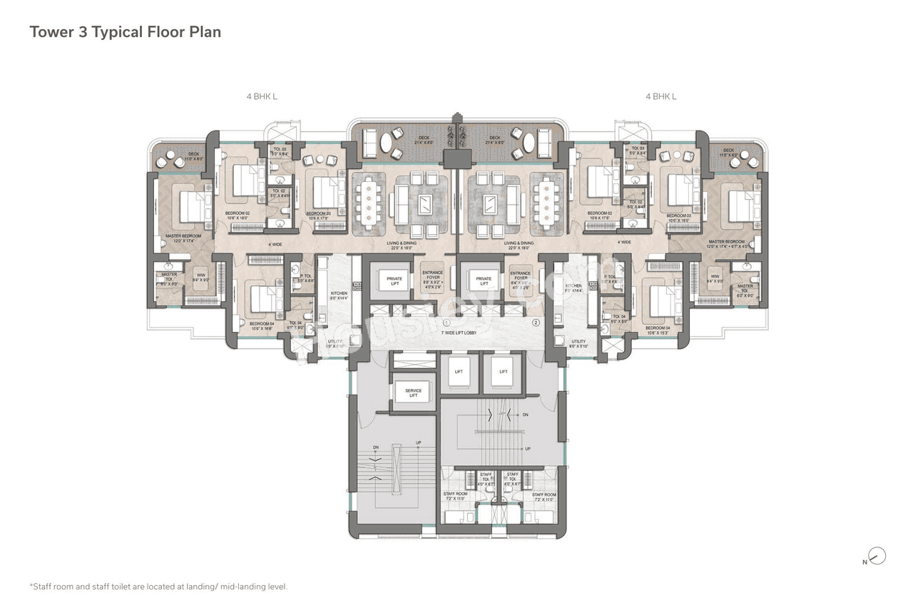 Lodha Sewri Floor plan 2