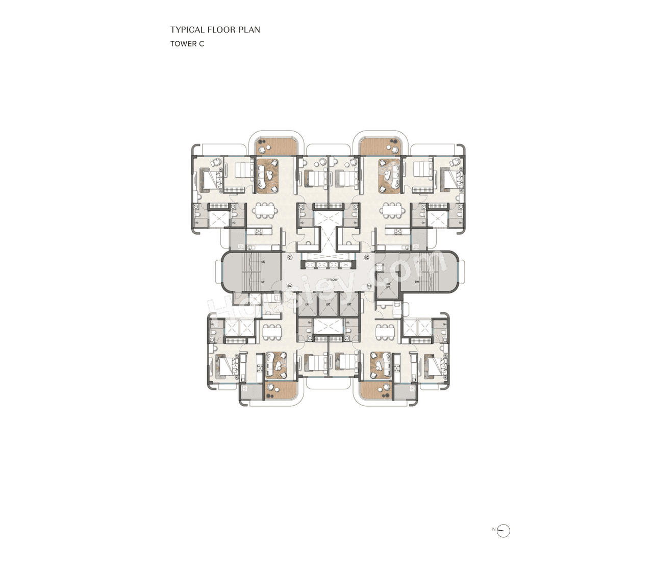 Lodha Sovrano Floor plan 2