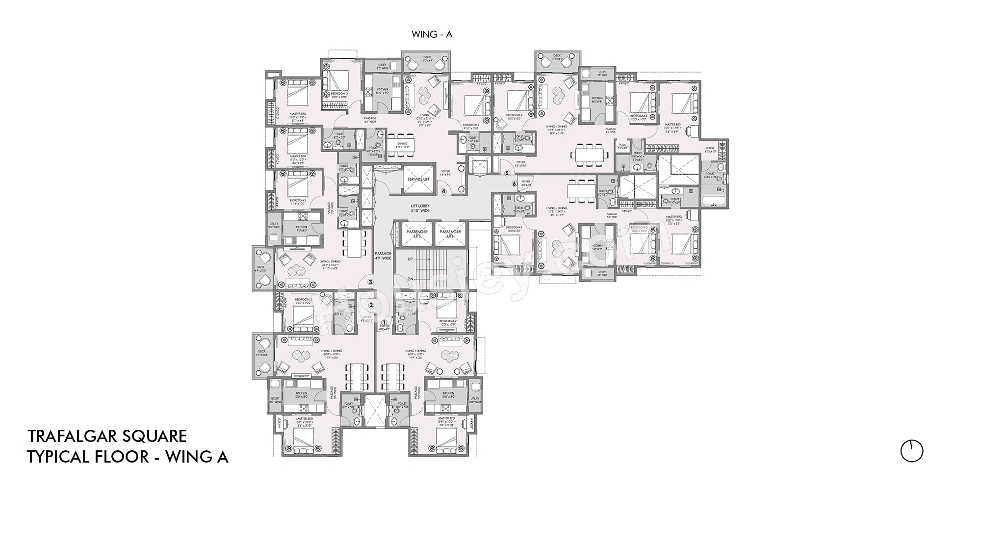 Lodha Sterling Floor plan 1