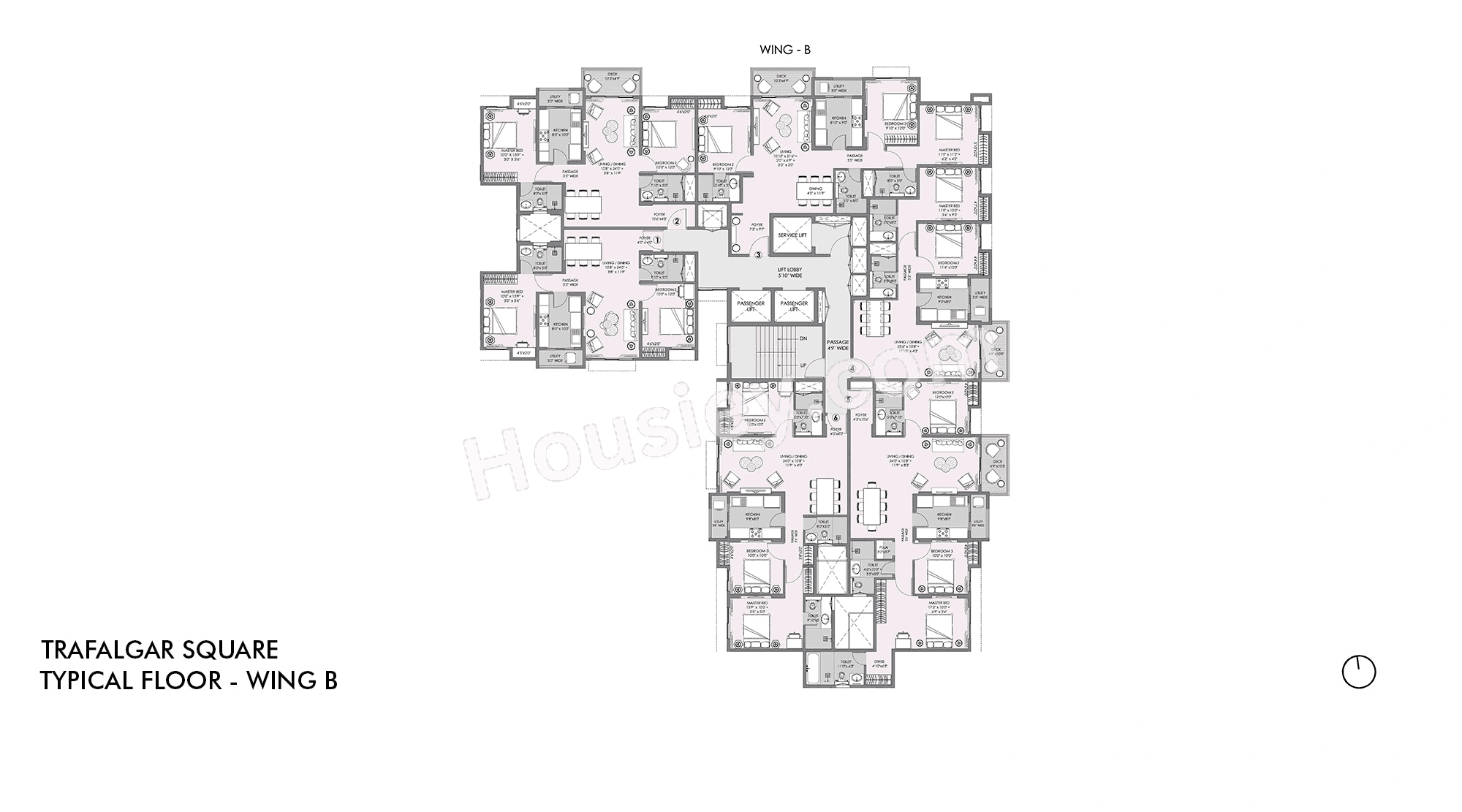 Lodha Sterling Floor plan 2