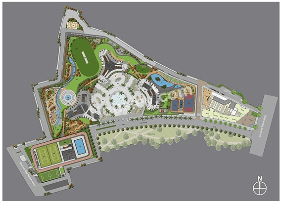 Lodha World Towers Master Plan