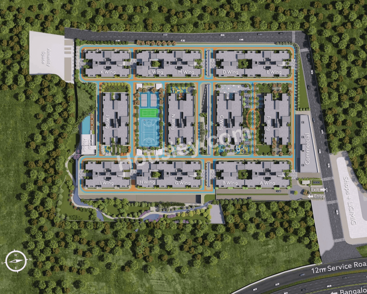 Lohia Jain One Park Place Floor plan 2