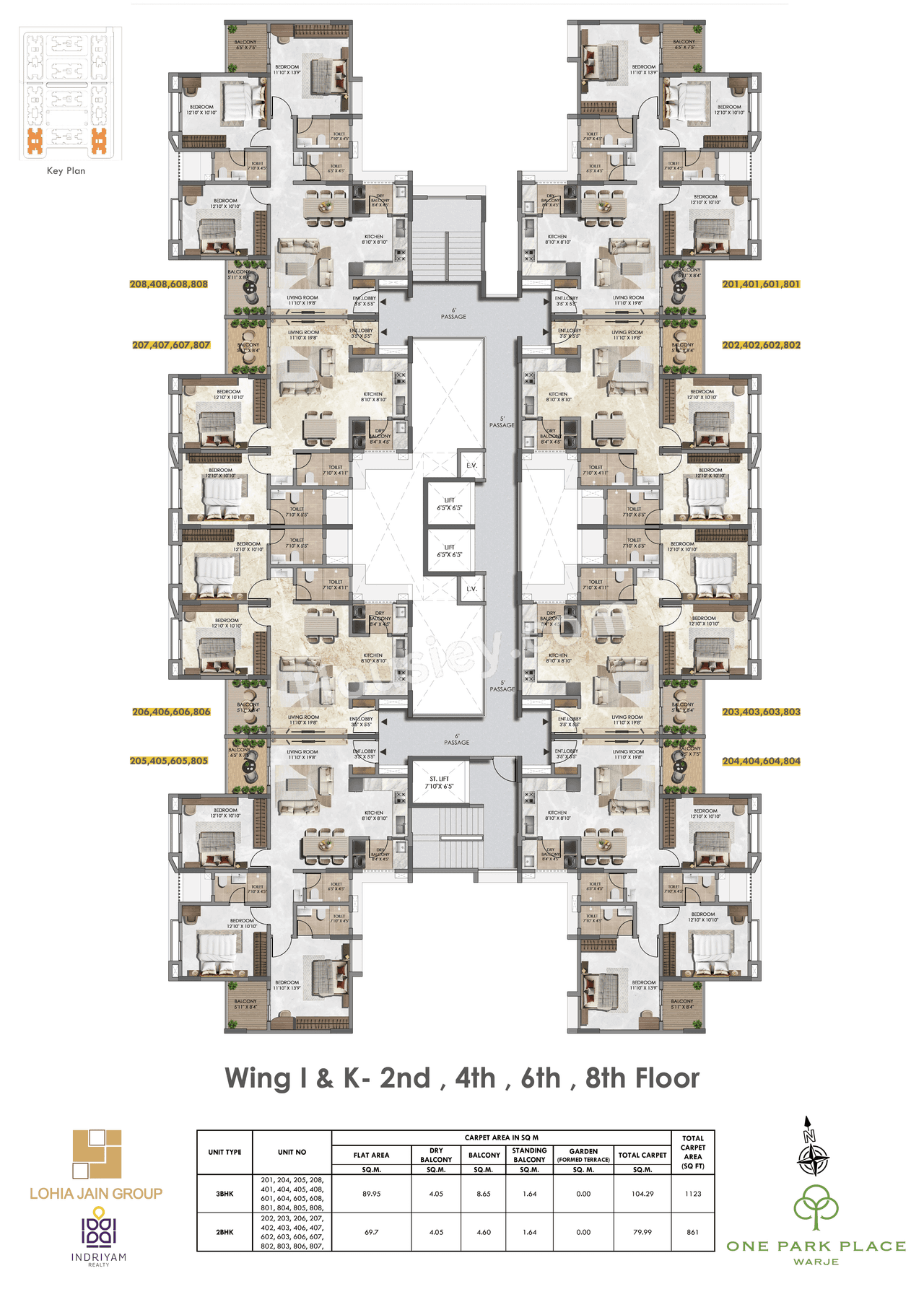 Lohia Jain One Park Place Floor plan 15