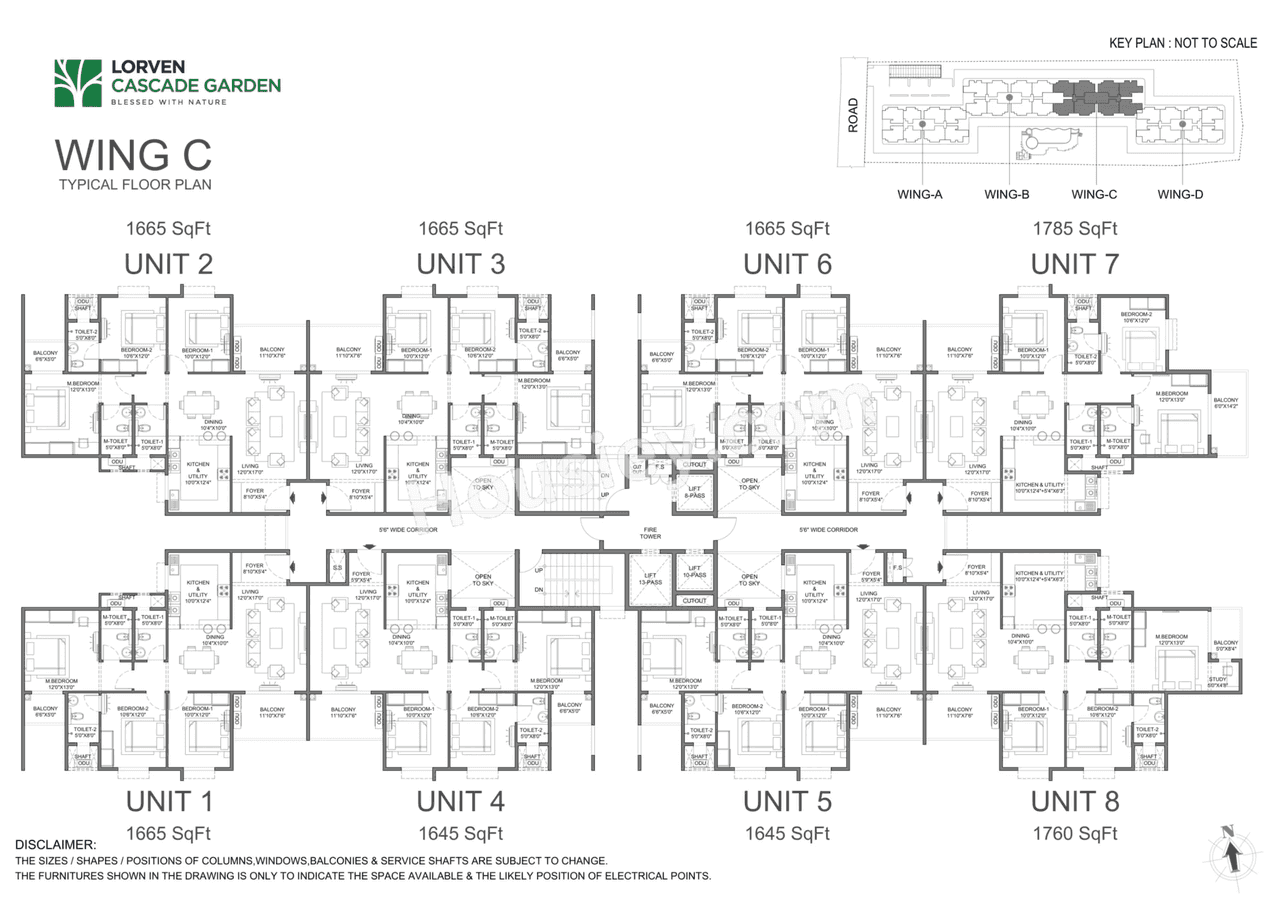 Lorven Cascade Garden Floor plan 4