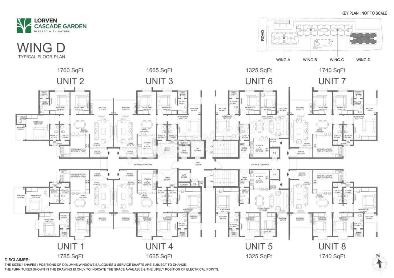 Lorven Cascade Garden Floor plan 5