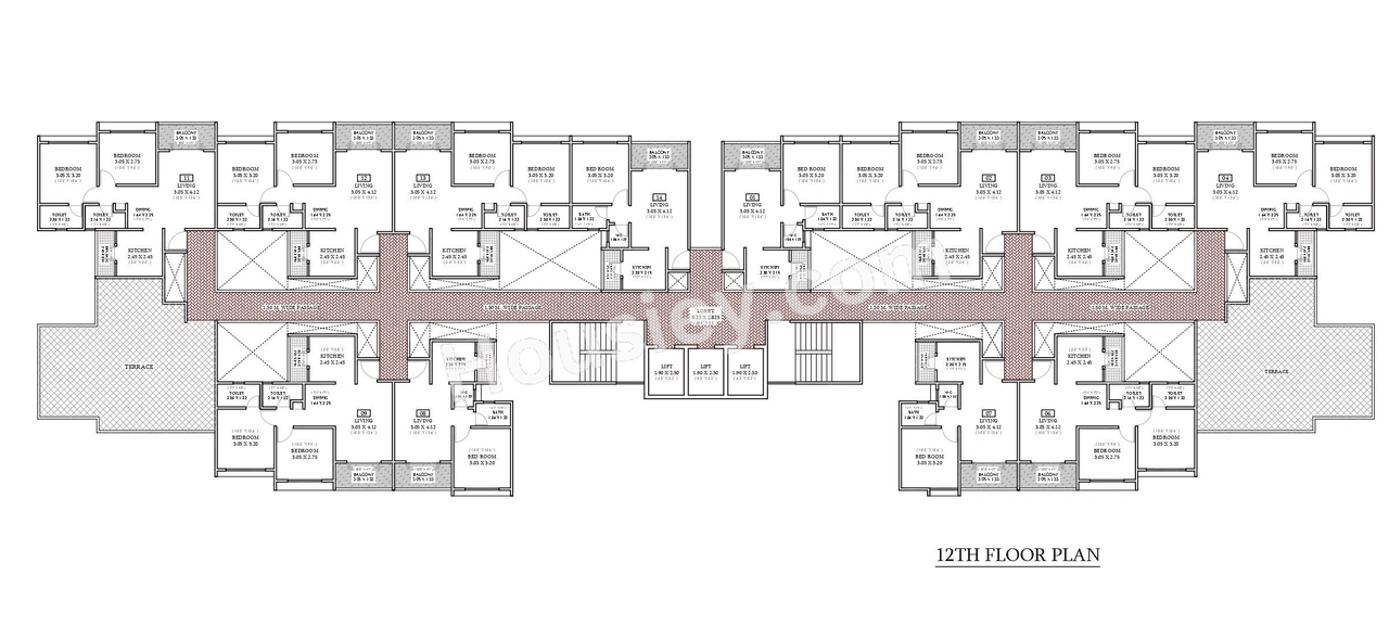 Lotus Urban Hills Floor plan 1