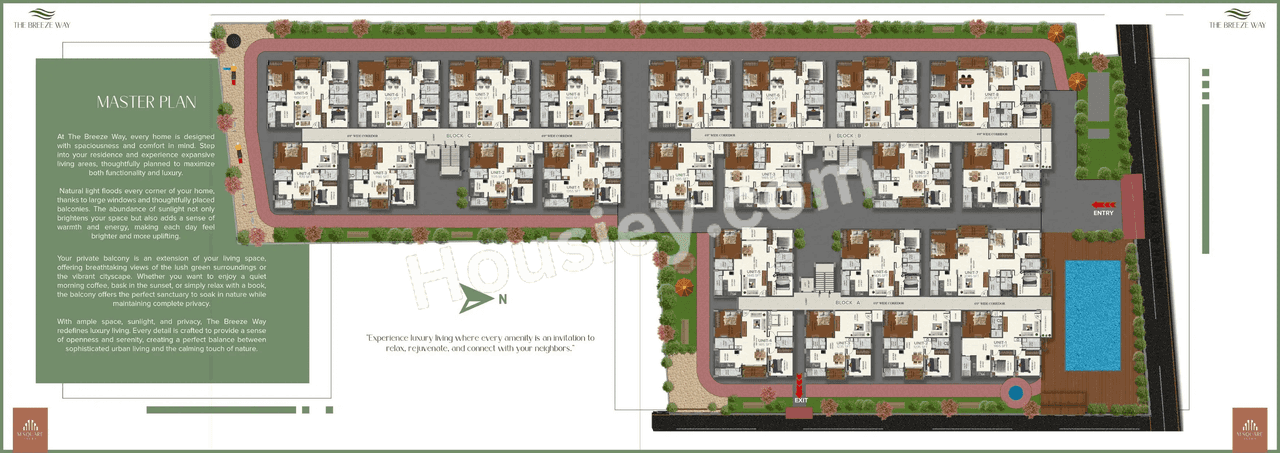M Square The Breeze Way Master Plan