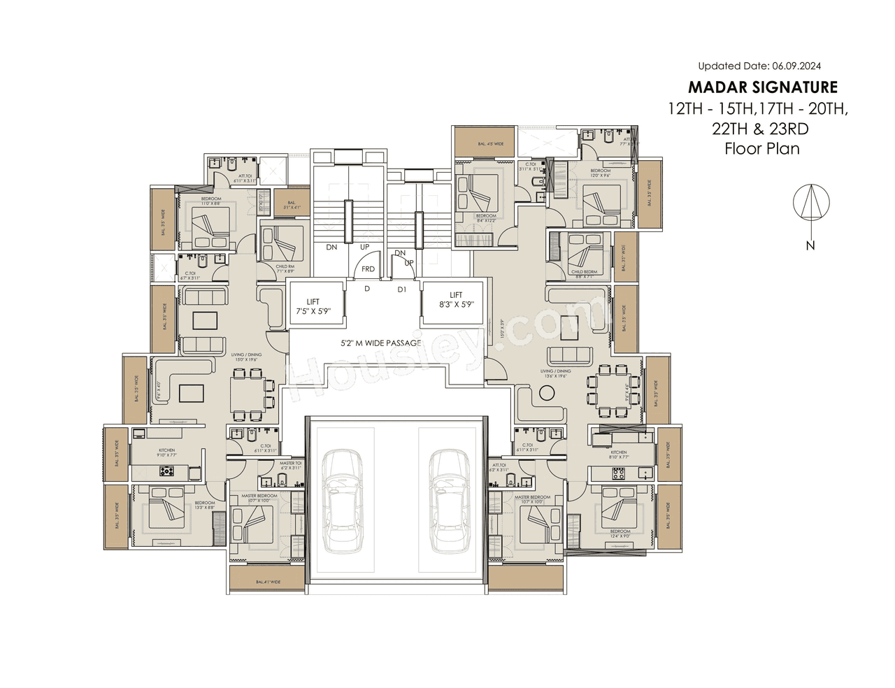Madar Signature Floor plan 2