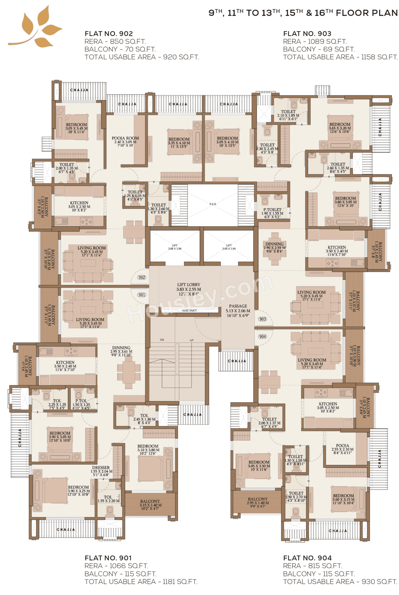 Mahalakshmi Anand One Floor plan 4