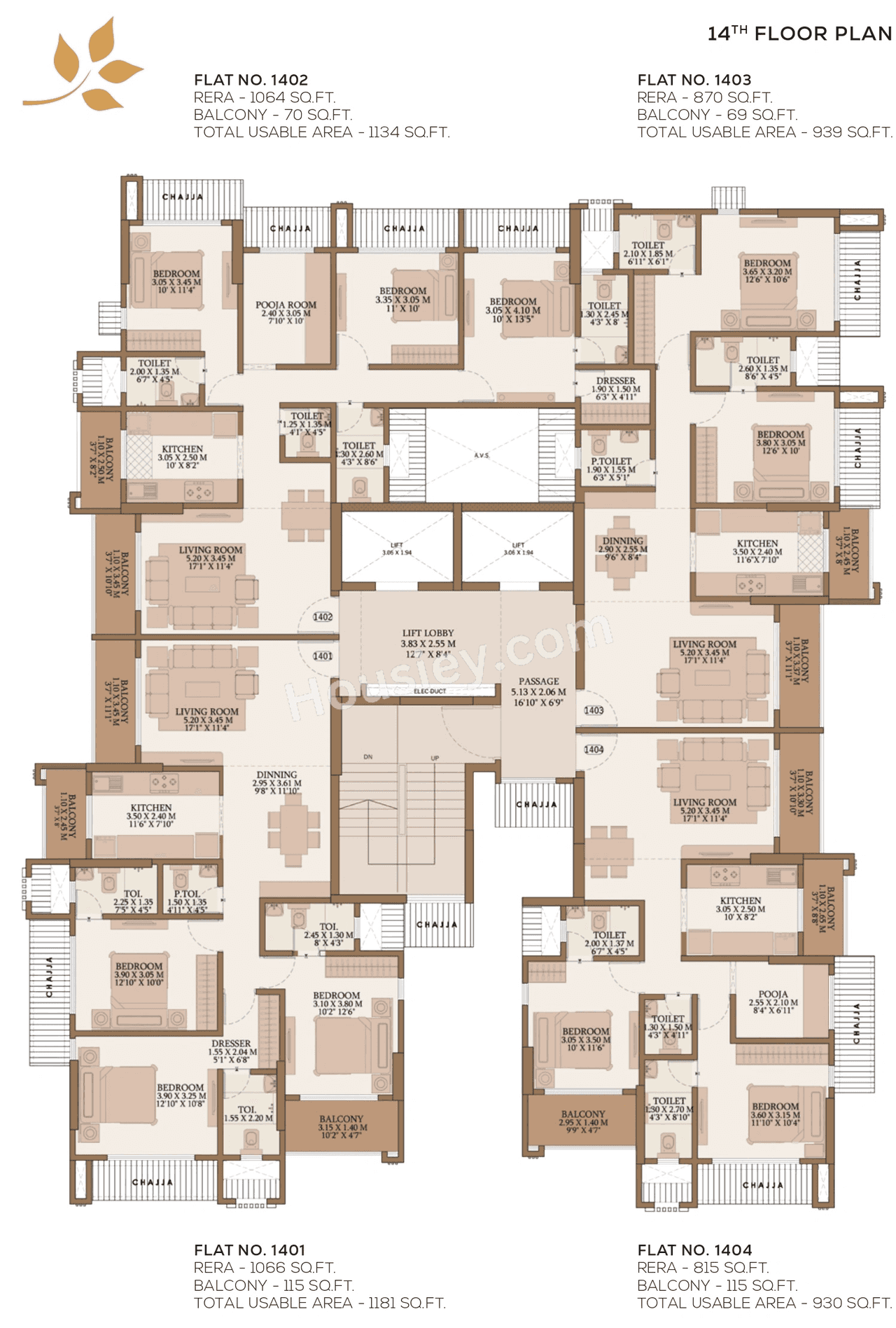 Mahalakshmi Anand One Floor plan 5