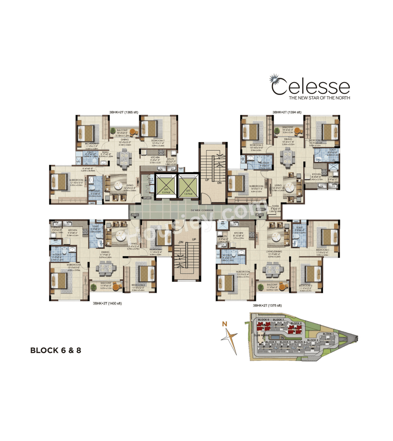 Mahaveer Celesse Floor plan 4