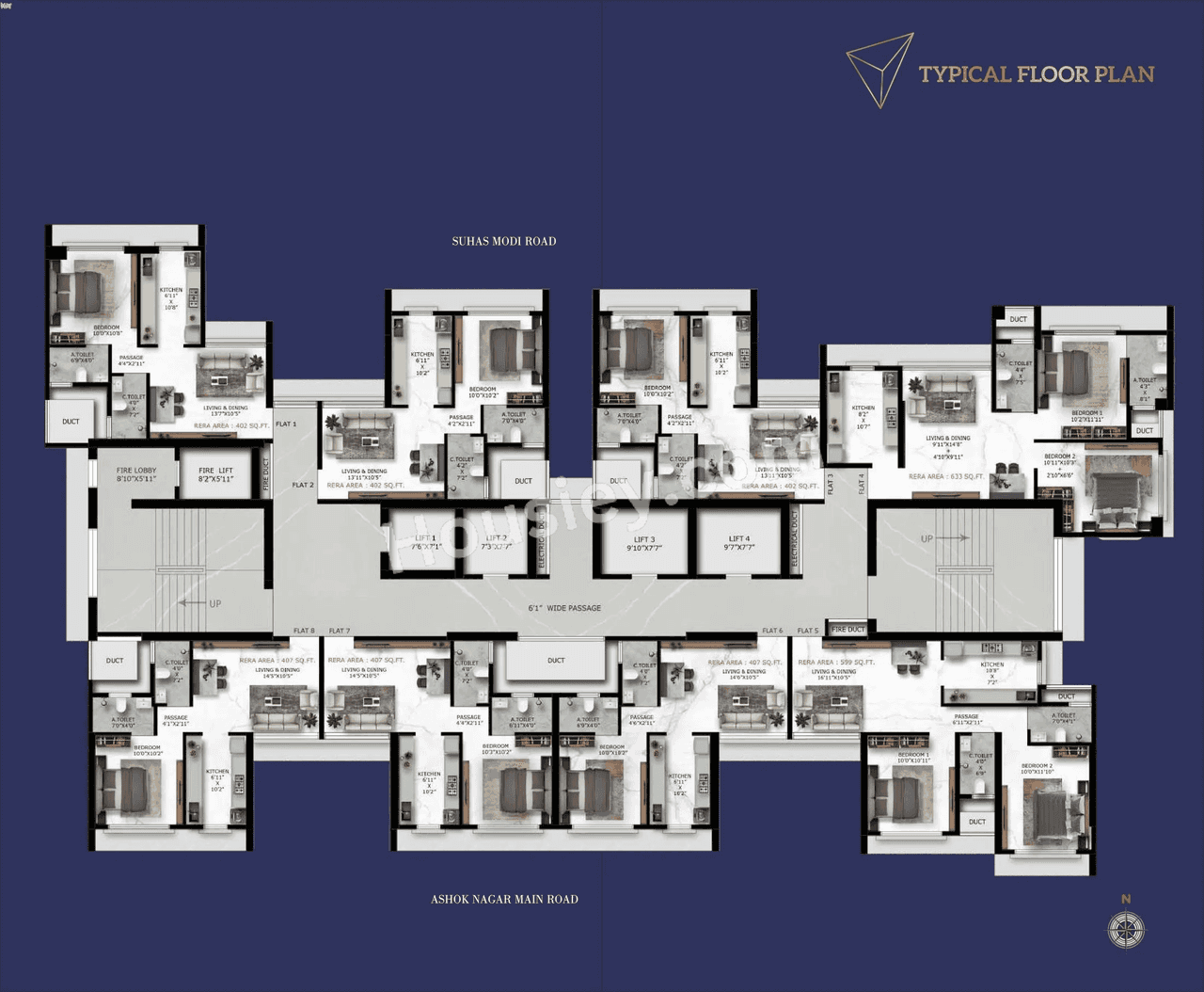 Mahaveer Solitaire Edge Floor plan 2