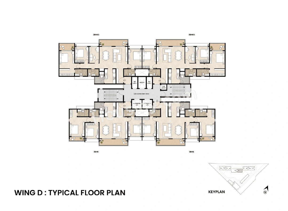Mahindra Blossom Floor plan 4