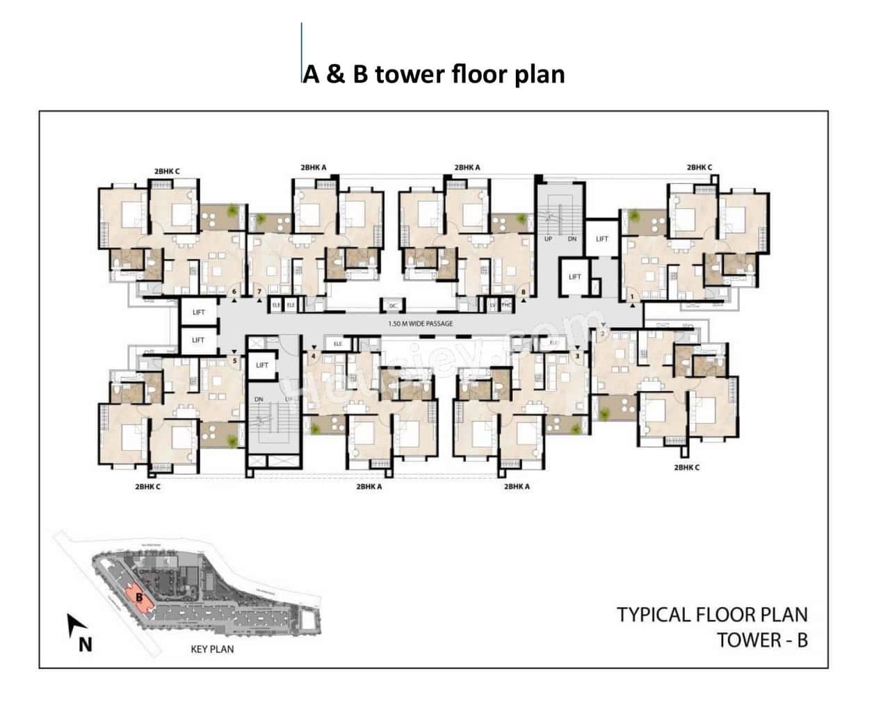 Mahindra Happinest Tathawade Floor plan 3