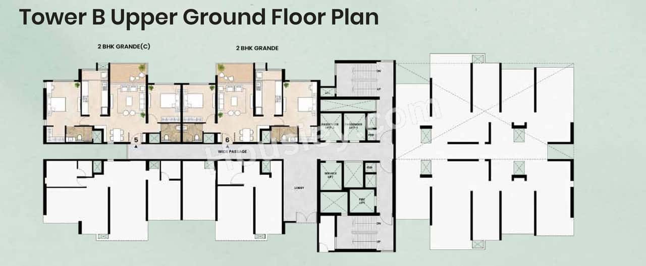 Mahindra Ivy Lush Floor plan 9