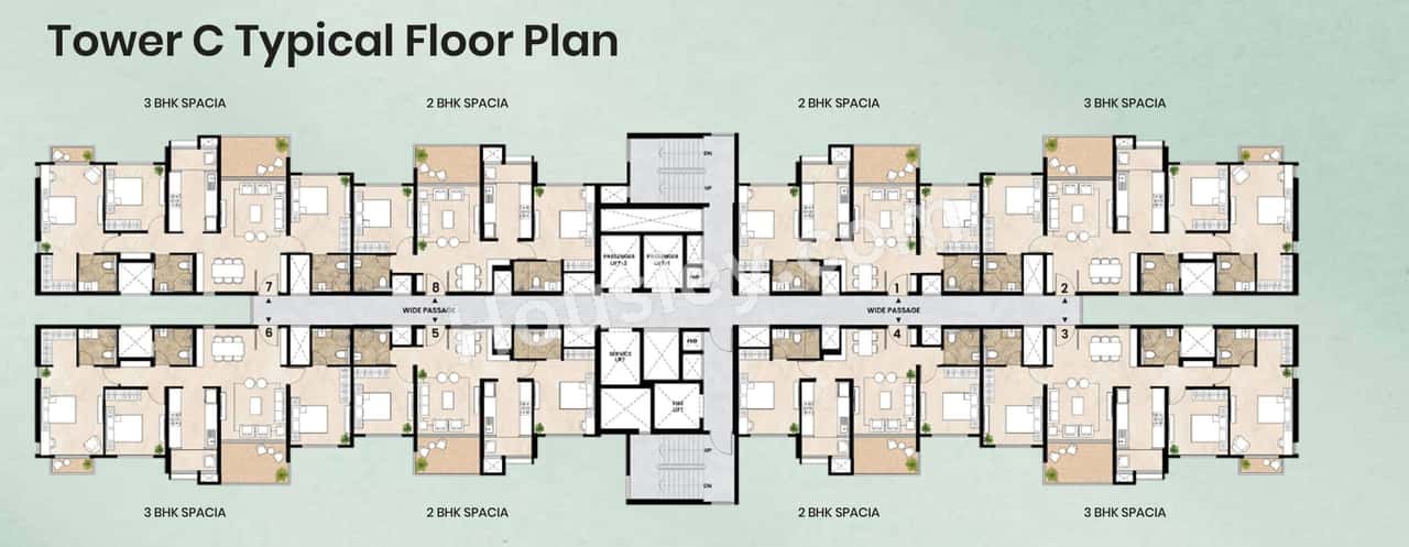 Mahindra Ivy Lush Floor plan 12
