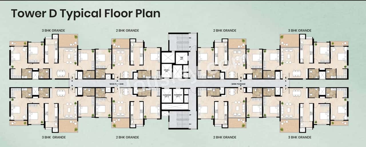 Mahindra Ivy Lush Floor plan 14